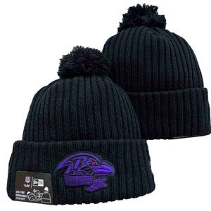 New Era NFL knit Pom beanie Ravens